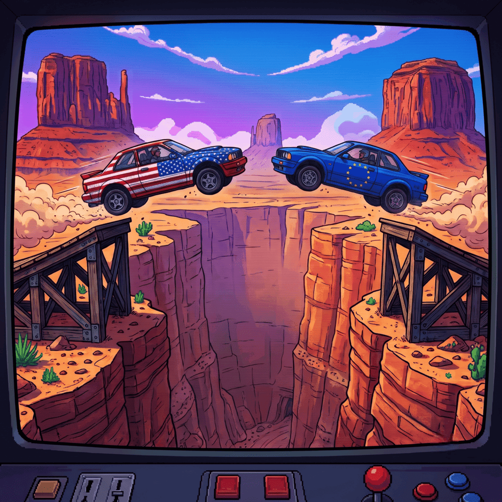 The Ultimate Arcade Fighting Game: USA vs. Europe 🕹️